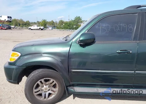 2004 Toyota Sequoia Limited из США, поврежденный, VIN 5TDBT48A64S222047